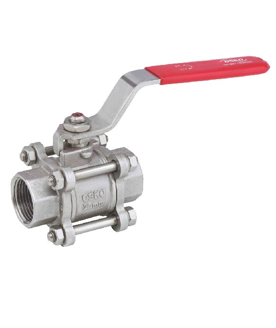 3-Piece IC Screwed End Ball Valve