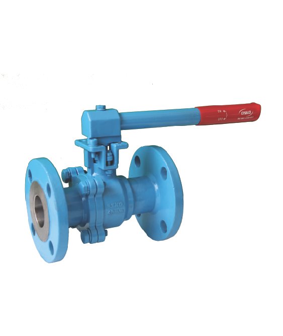 1-Piece IC Flanged End Ball Valves With ISO Mounting Pad