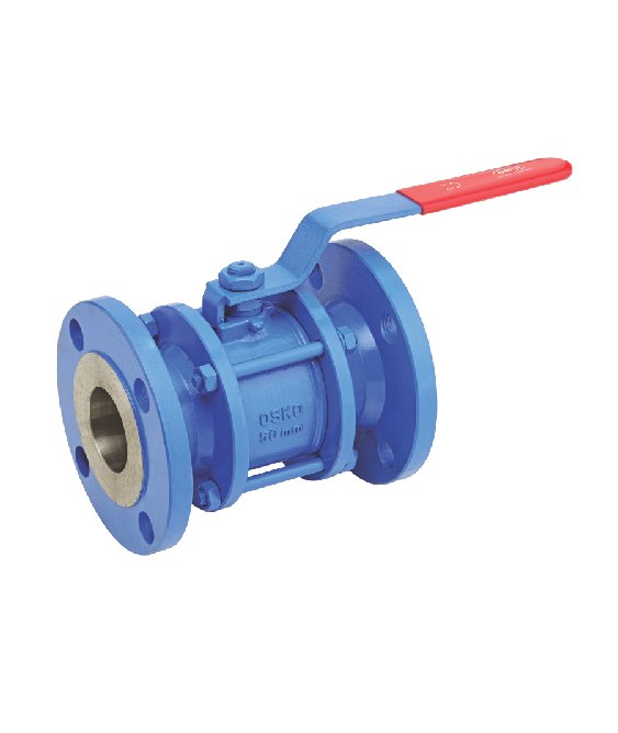 3-Piece IC Flanged End Ball Valves With ISO Mounting Pad
